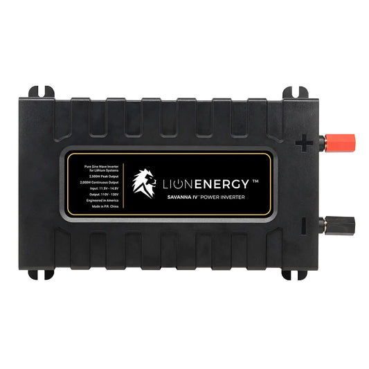 Lion Energy Savanna IV - 2,000W Power Inverter