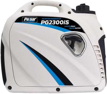 Pulsar 2,300W Portable Gas-Powered Inverter Generator with USB Outlet & Parallel Capability