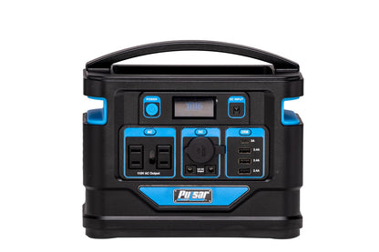 Pulsar 200 Watt Lithium-Ion Portable Power Station with LCD Display and Flashlight