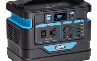 Pulsar 500 Watt Lithium-Ion Portable Power Station with LCD Display and Wireless Charging Pad